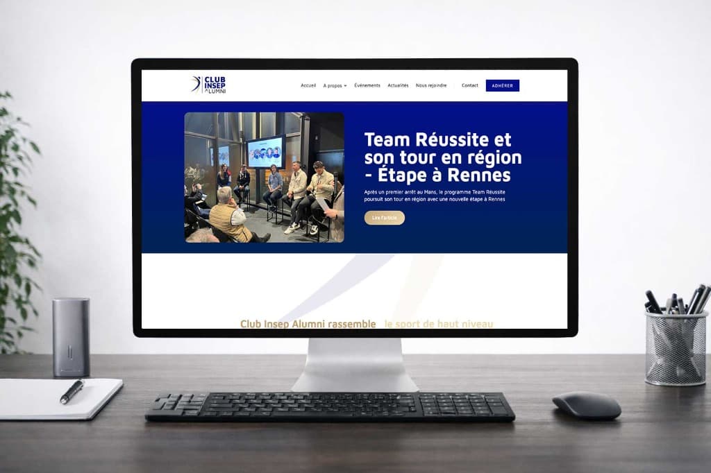 Club Insep Alumni - Refonte site web