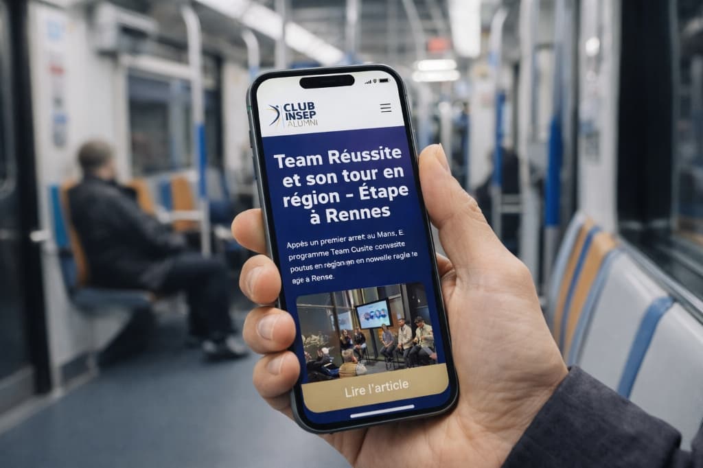 Galerie Club Insep Alumni - Refonte site web 3